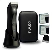 Kit Aparador De Pelos 2 Lâminas Extras Estojo Nuudo Kit Aparador De Pelos 2 Lâminas Extras Estojo Nuudo
