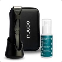Kit Aparador De Pelos Íntimo Masculino Recarregável Com Desodorante íntimo e estojo de viagem Nuudo Kit Aparador De Pelos Íntimo Masculino Recarregável Com Desodorante íntimo e estojo de viagem Nuudo