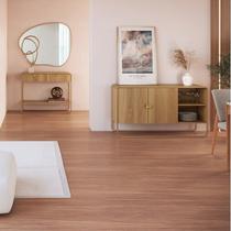 Kit Aparador e Buffet Orgânico Pé Metal Luna Bege/Hanover/Dourado