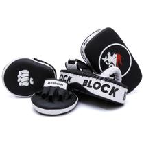 Kit aparador e manopla muay thai block - Block Fitness