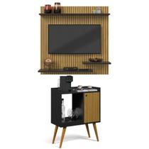 Kit Aparador e Painel de TV Até 32 Decoração Sofisticada Elegante e Moderno - Quality Móveis