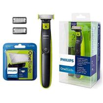 Kit Aparador Elétrico Philips One Blade Qp2521 + Refil