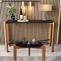 Kit Aparador Moderno Sala de Estar Áustria com Mesa de Centro Preto