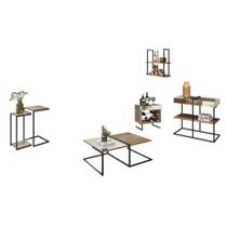 Kit Aparador Prateleira Adega E Mesas Aurora Demolição Kit Aparador Prateleira Adega E Mesas Aurora Demolição