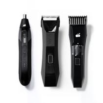 Kit Aparadores de Pelos Corporais Kit Black 2.0 MANCLUB Desmatador 2.0 Escultor 2.0 Podador Aparagem Completa do Corpo Cabelo Barba e Nariz