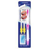 Kit Aparelho de Dentes 1 Escova Dental + 2 Interdentais Cônicas E 1 Caixa de Passa Fio Kit Aparelho de Dentes 1 Escova Dental + 2 Interdentais Cônicas E 1 Caixa de Passa Fio