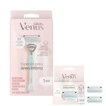 Kit Aparelho de Depilação Venus Intima 1 Unidade + Carga Depilar Venus Intima 2 Unidades Kit Aparelho de Depilação Venus Intima 1 Unidade + Carga Depilar Venus Intima 2 Unidades