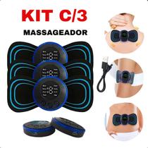KIT Aparelho de Massagem com Tecnologia de Vibração Avançada KIT Aparelho de Massagem com Tecnologia de Vibração Avançada
