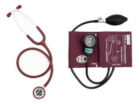 Kit Aparelho De Pressão Arterial Aneróide Innova Plus Bic Esfigmomanometro com Estetoscopio Kit Aparelho De Pressão Arterial Aneróide Innova Plus Bic Esfigmomanometro com Estetoscopio
