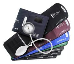 Kit Aparelho De Pressão Ds44 Welch Allyn + 7 Braçadeiras Kit Aparelho De Pressão Ds44 Welch Allyn + 7 Braçadeiras