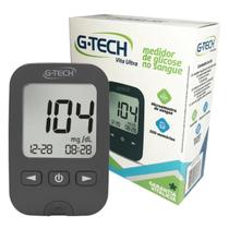 Kit Aparelho Medidor de Glicemia Diabetes G-Tech Vita Ultra c/ 10 Tiras Reagentes Kit Aparelho Medidor de Glicemia Diabetes G-Tech Vita Ultra c/ 10 Tiras Reagentes