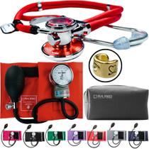 Kit Aparelho Pressao Esteto Estetoscopio Esfigmo Pa Med Incoterm Premium Enfermagem Estagio Saude