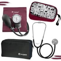 Kit Aparelho Pressao Esteto Simples Incoterm