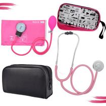 Kit Aparelho Pressao Esteto Simples Premium