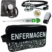 Kit Aparelho Pressão Estetoscópio Enfermagem Incoterm