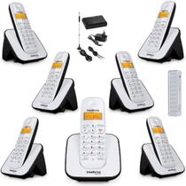 Kit Aparelho Telefone Bina 6 Ramal Entrada Chip Celular 3G - Intelbras