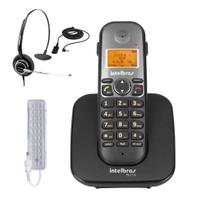 Kit Aparelho Telefone Sem Fio TS 5120 Com Headset Intelbras