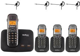 Kit Aparelho Telefone TS 5150 Bina 2 Linhas 3 Ramal Headset