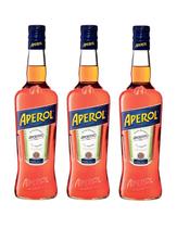 Kit Aperitivo Aperol 750ml - Spritz 3 unidades