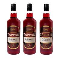 Kit Aperitivo Tappari Bitter Dom Tápparo 1000ml 3 Unidades