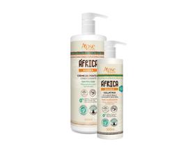 Kit apice áfrica gelatina 500ml e creme de pentear 1000ml Kit apice áfrica gelatina 500ml e creme de pentear 1000ml