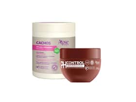 Kit apice ativador cachos 500g e máscara ph control 280g Kit apice ativador cachos 500g e máscara ph control 280g