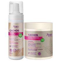 Kit Apice Cachos Ativador E Mousse Nutritivo Finalização Completa Vegano Definição Capilar