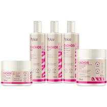 Kit Apice Cachos Nutritivo Novo Shampoo 300ml Condicionador 300ml Gelatina 300ml Ativador Modelador 500g Kit Apice Cachos Nutritivo Novo Shampoo 300ml Condicionador 300ml Gelatina 300ml Ativador Modelador 500g