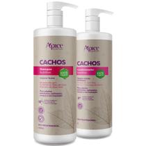 Kit Apice Cachos Nutritivo Shampoo 1L Condicionador 1L Kit Apice Cachos Nutritivo Shampoo 1L Condicionador 1L
