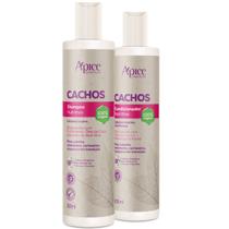 Kit Apice Cachos Nutritivo Shampoo 300ml Condicionador 300ml