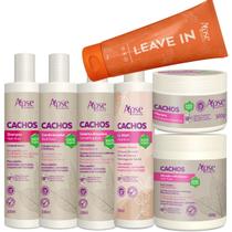 Kit Apice Completo Cachos Shampoo e Co Wash mais Leave in Amazonico - Apse