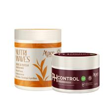 Kit Apice Creme de Pentear Nutri Waves 500g + Ph Control 300g