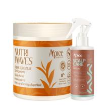 Kit Apice Creme Nutri Waves + Tônico de Crescimento Scalp Care - Cachos sem Frizz e Longos Kit Apice Creme Nutri Waves + Tônico de Crescimento Scalp Care - Cachos sem Frizz e Longos