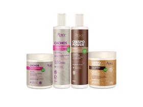 Kit apice crespo cachos gelatina creme de pentear e ativador Kit apice crespo cachos gelatina creme de pentear e ativador