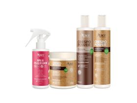Kit apice crespo finalizador 260ml crm pentear 500g e outros Kit apice crespo finalizador 260ml crm pentear 500g e outros