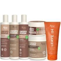 Kit Apice Crespo Power Completo com Shampoo mais Leavein Amazonico - Apse