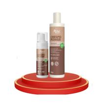 Kit Apice Crespo Power Mousse Hidratante + Shampoo