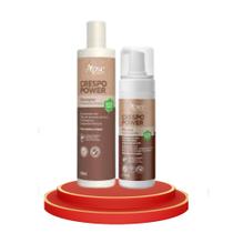 Kit Apice Crespo Power Shampoo + Mousse Hidratante