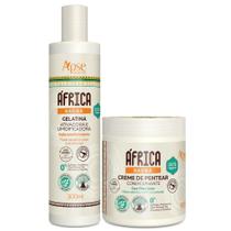 Kit Apice Gelatina 300ml e Creme de Pentear 500g África Boabá - Apse