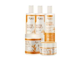 Kit apice nutri waves shampoo condicionador e outros