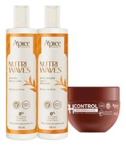 Kit Apice Nutriwaves Anti Porosidade Sh Cond Ph Control 300g