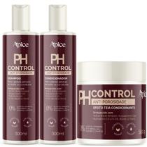 Kit Apice PH Control Shampoo 300ml Condicionador 300ml Máscara 500g Kit Apice PH Control Shampoo 300ml Condicionador 300ml Máscara 500g