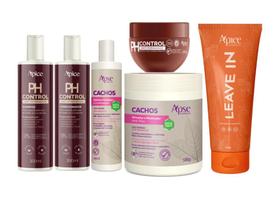 Kit apice ph e cachos shampoo, gelatina, máscara e mais Kit apice ph e cachos shampoo, gelatina, máscara e mais