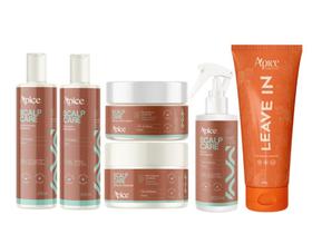 Kit apice scalp care shampoo, gelatina, máscara e mais