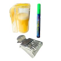 Kit apicultor marcação abelha-rainha apicultor caneta+gaiola