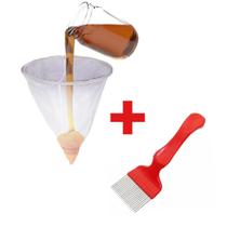 Kit Apicultura Coador p/ Mel + Garfo Desoperc 21 dentes Kit Apicultura Coador p/ Mel + Garfo Desoperc 21 dentes