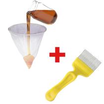 Kit Apicultura Coador p/ Mel + Garfo desoperculador 21 pin Kit Apicultura Coador p/ Mel + Garfo desoperculador 21 pin