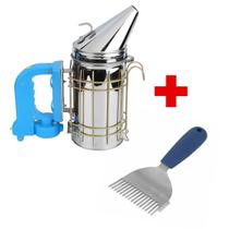 Kit Apicultura Fumegador USB + Garfo Inox cabo Borracha Kit Apicultura Fumegador USB + Garfo Inox cabo Borracha