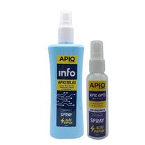 Kit Apiq Opti limpa Óculos sem Fragrância Branco 60 ml Apiq Tela 300 ml