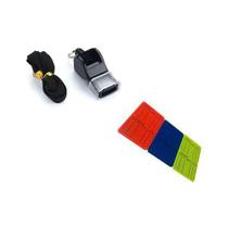 Kit Apito Fox40 c/ cordao e Cartao Arbitragem Futsal Kit Apito Fox40 c/ cordao e Cartao Arbitragem Futsal